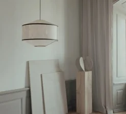 Suspension*New Works Suspension, Kite 2B, blanc & noir, Ø65cm, H45cm - blanc & noir