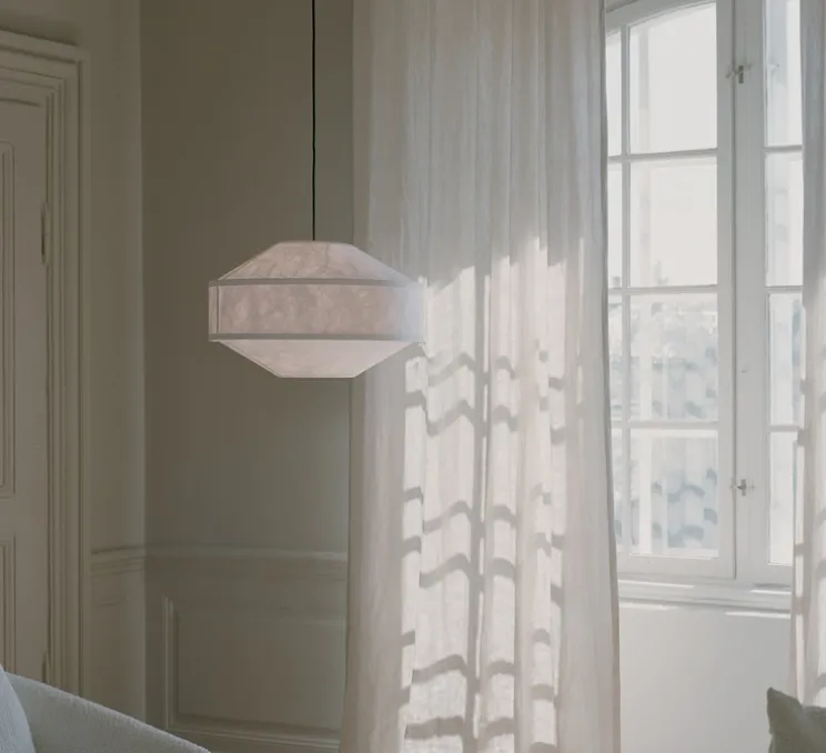 Suspension, Kite 1W, blanc, Ø55cm, H33cm - New Works