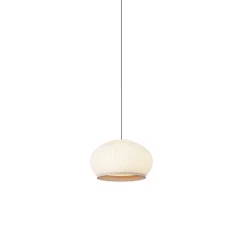 Suspension, Knit, 7455, beige, LED, dim, 1-10V, 2700K, 4782 lm, Ø45cm, H28cm - Vibia