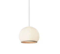 Suspension, Knit, 7475, beige, LED, dim, Dali, 2700K, 4782 lm, Ø65cm, H50cm - Vibia