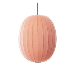 Suspension, Knit Wit, high, corail, Ø65cm, H89cm - Made by Hand