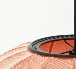 Suspension, Knit Wit, high, corail, Ø65cm, H89cm - Made by Hand