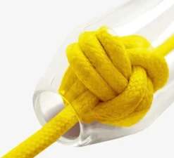 Suspension|Enfants*Vitamin Suspension, Knot Large, , Ø19,5cm, H22,4cm - jaune