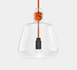 Suspension|Enfants*Vitamin Suspension, Knot Large, , Ø19,5cm, H22,4cm - orange