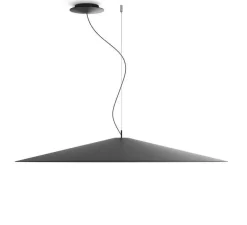 Suspension*Luceplan Suspension, Koinè, , LED, dim, coupure de phase, 2700K, Ø110cm, H15cm - noir mat