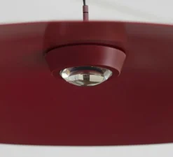 Suspension, Koinè, rouge, LED, dim, coupure de phase, 2700K, Ø110cm, H15cm - Luceplan