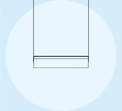 Suspension*Vibia Suspension, Kontur 6476, , LED, 2700K, 2907lm, Ø16cm, L122cm - blanc et noir