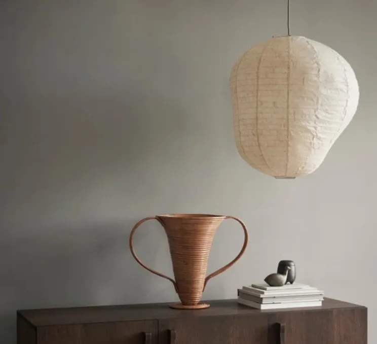 Suspension, Kurbis 80, naturel, Ø75,5cm, H80cm - Ferm Living
