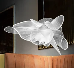 Suspension*Slamp Suspension, La belle étoile L, , LED, 3000K, 4300lm Ø90cm, H55cm - blanc