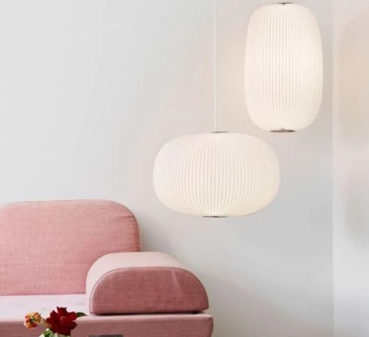 Suspension, Lamella 1, blanc, aluminium, LED, Ø46cm, H33cm - Le Klint