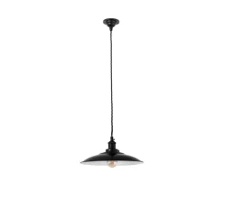 Suspension*Faro Suspension, Lang, , Ø34,5cm, H165cm - noir