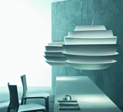 Suspension*Foscarini Suspension, Le Soleil, , Ø62cm, H42cm - blanc