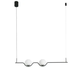 Suspension*Faro Suspension, LE VITA , , LED, 2700K, 1200lm, L103cm, H18cm - noir