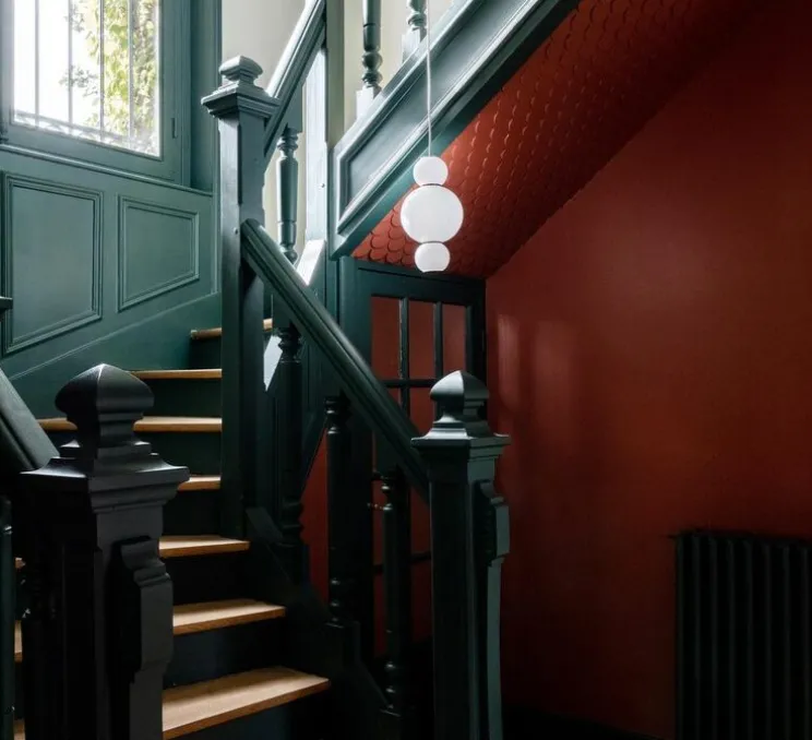 Suspension, LED, 1180 lm, 2700 K, A, Pearls , blanc, or, Ø18cm, H36cm - Formagenda