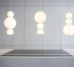 Suspension*Formagenda Suspension, LED, 1180 lm, 2700 K, C, Pearls , , Ø18cm, H36cm - blanc, or