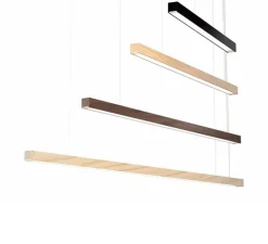 Suspension, LED40 pendant, chêne naturel, LED, 3000K, 1630lm, L130cm, H4cm - TUNTO