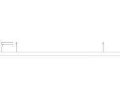 Suspension*Tunto Suspension, LED40 pendant, , LED, 3000K, 1800lm, L160cm, H4cm - chêne naturel