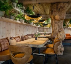 Suspension*Catellani & Smith Suspension, Lederam Manta S1, , LED, dim, 2700K, 1550 lm, L60cm, H30cm - noir, or