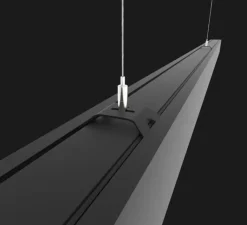 Suspension*Doxis Suspension, LEDLiner 80 Ready To Go, Down, , LED, 4000K, 6050lm, L158,3cm, H9,8cm - noir mat