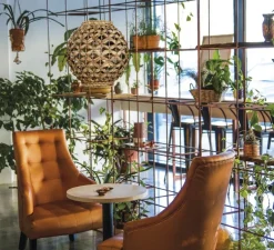 Suspension, Lennis kit noir, naturel, Ø30cm, H30,5cm - ACB