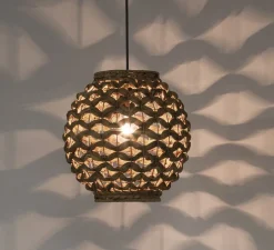 Suspension, Lennis kit noir, naturel, Ø30cm, H30,5cm - ACB