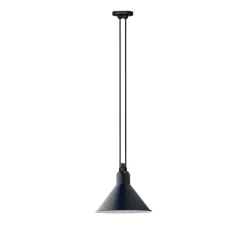 Suspension*DCW éditions Paris Suspension, Les Acrobates de Gras N°322, , Ø26cm, H21,6cm - bleu/intérieur blanc