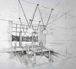 Suspension, Les Acrobates de Gras N°323 XL, cuivre brut/intérieur cuivre brut, Ø32cm, H23cm - DCW éditions Paris