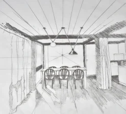 Suspension*DCW éditions Paris Suspension, Les Acrobates de Gras N°324, , Ø25cm, H25cm - opalin