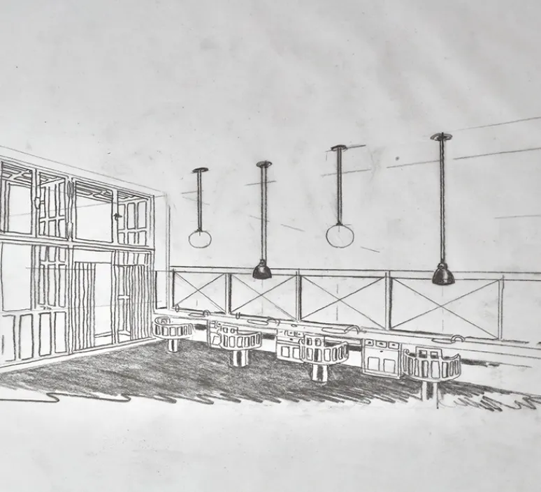 Suspension*DCW éditions Paris Suspension, Les Acrobates de Gras N°322, , Ø17cm, H17cm - noir/intérieur cuivre
