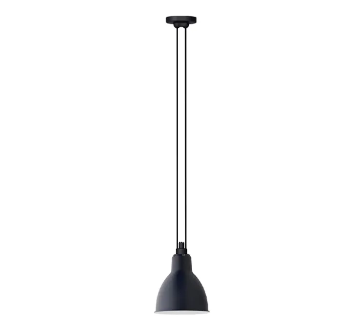 Suspension, Les Acrobates de Gras N°322, bleu/intérieur blanc, Ø17cm, H17cm - DCW éditions Paris