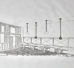 Suspension, Les Acrobates de Gras N°322, opalin, Ø25cm, H25cm - DCW éditions Paris