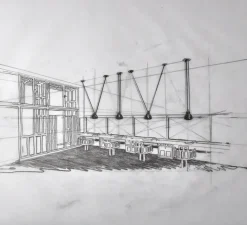 Suspension*DCW éditions Paris Suspension, Les Acrobates de Gras N°323 XL, , Ø32cm, H23cm - rouge/intérieur blanc