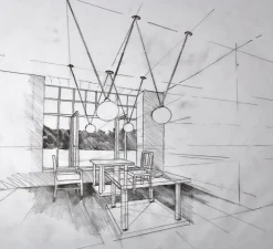 Suspension*DCW éditions Paris Suspension, Les Acrobates de Gras N°323 XL, , Ø32cm, H23cm - rouge/intérieur blanc