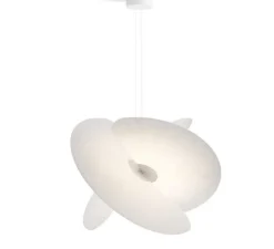 Suspension*Luceplan Suspension, Levante, , LED, dim, coupure de phase, 2700K, 54W, Ø102cm, H72cm - blanc