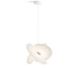 Suspension, Levante, blanc, LED, dim, DALI, 2700K, 1230lm, 25W, L62cm, H44cm - Luceplan
