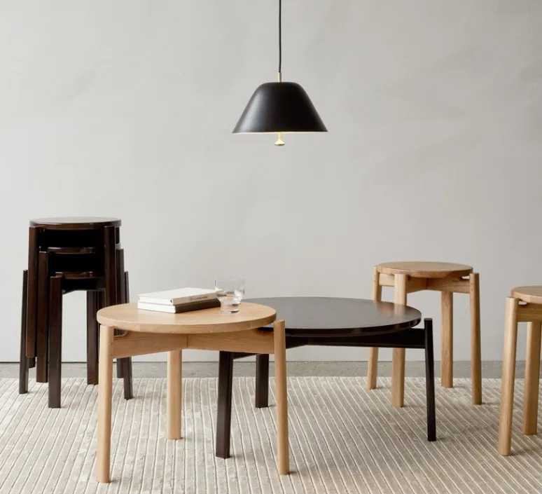 Suspension*Audo Copenhagen Suspension, Levitate, , Ø28cm, H21,9cm - - noir, laiton