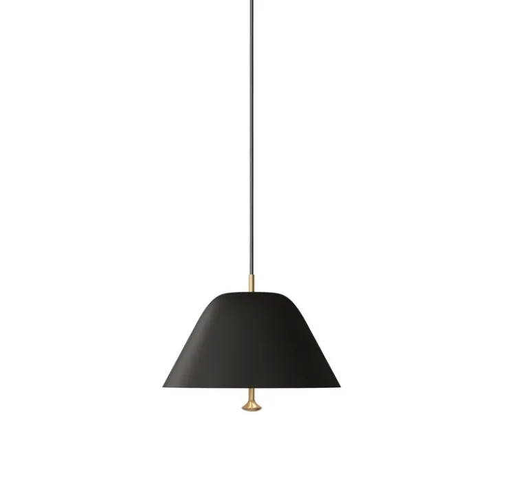 Suspension*Audo Copenhagen Suspension, Levitate, , Ø28cm, H21,9cm - - noir, laiton