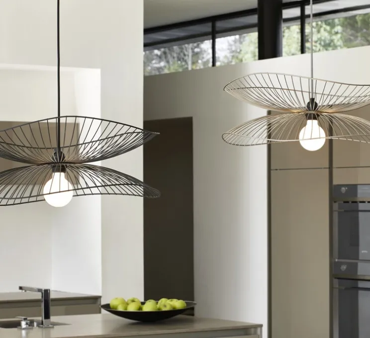 Suspension, Libellule L, noir, Ø100cm, H40cm - Forestier