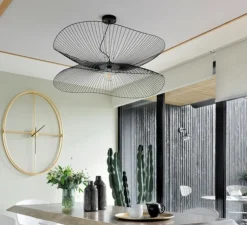 Suspension, Libellule L, noir, Ø100cm, H40cm - Forestier