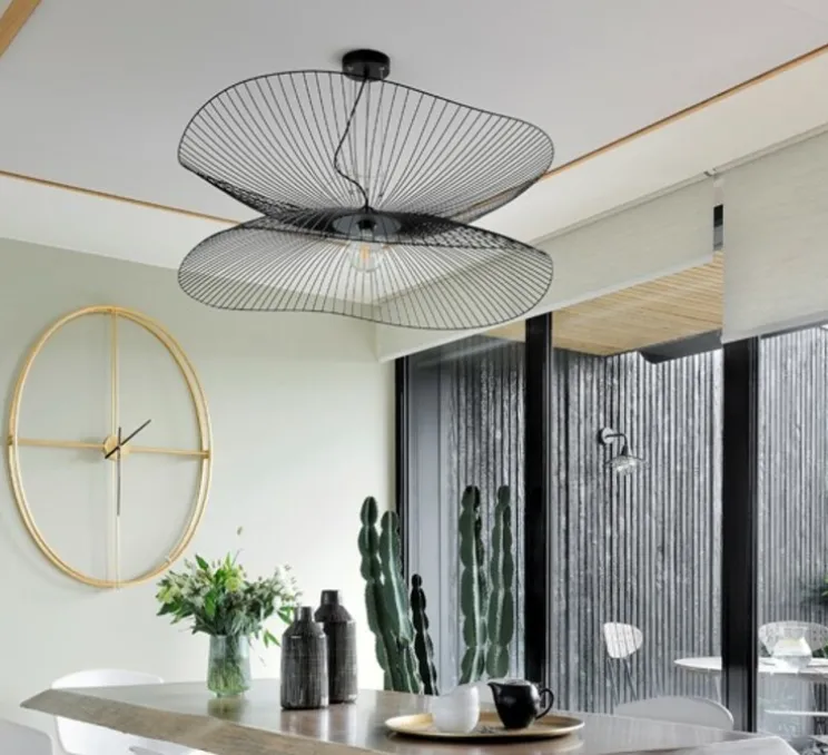 Suspension, Libellule L, noir, Ø100cm, H40cm - Forestier