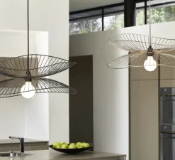 Suspension*Forestier Suspension, Libellule S, , Ø56cm, H20cm - taupe métallique