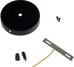 Suspension*Oblure Suspension, Lightbone L, , LED, Ø7,6cm, H83,6cm - noir