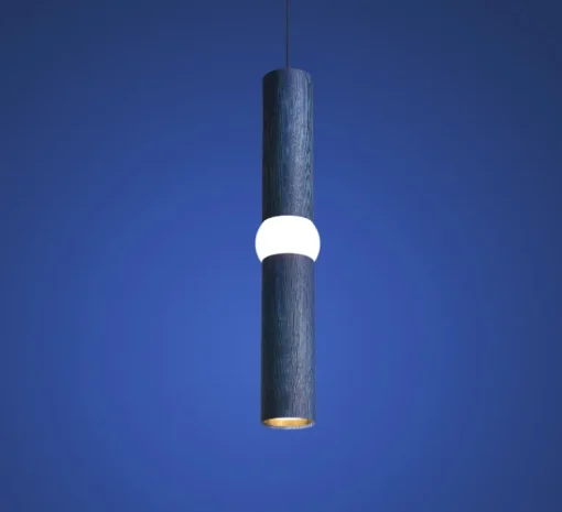 Suspension*Oblure Suspension, Lightbone M, , LED, Ø7,6cm, H53,6cm - bleu