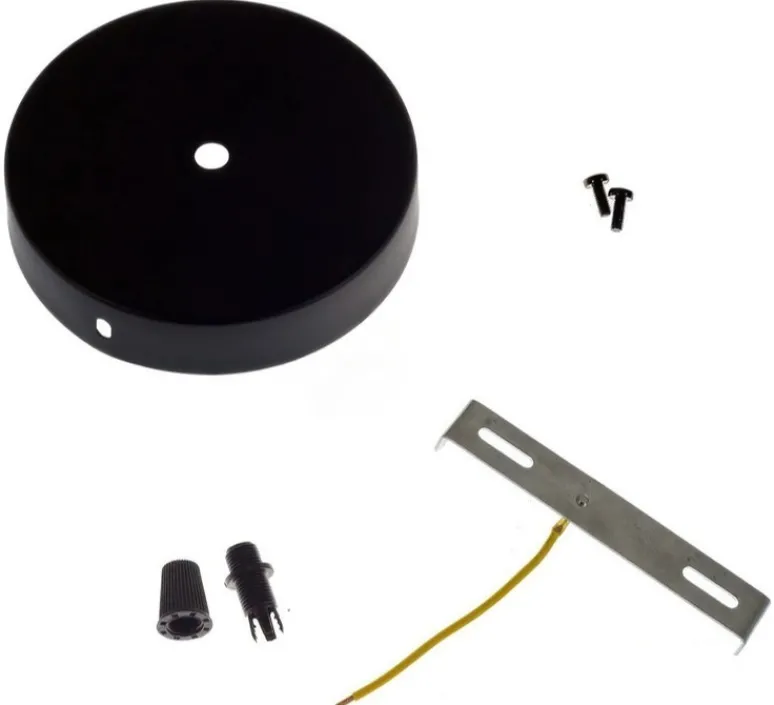 Suspension*Oblure Suspension, Lightbone M, , LED, Ø7,6cm, H53,6cm - noir