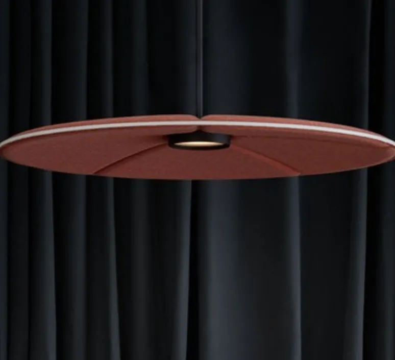 Suspension*Abstracta Suspension, Lily 120, , LED, 2700k, 900-1100lm, Ø120cm, H6,1cm - orange