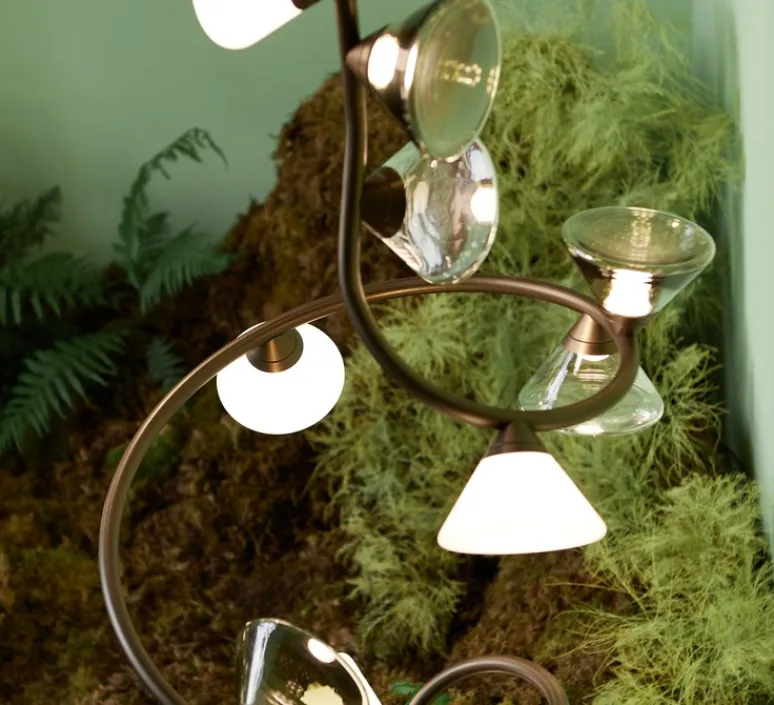 Suspension*Tooy Suspension, Linfa 565.22m, , IP40, LED, dim, 2700K, 3500 lm, Ø56cm, H111cm - titanium