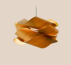 Suspension*LZF Suspension, Link Large, , Ø69cm, H40cm - hêtre naturel