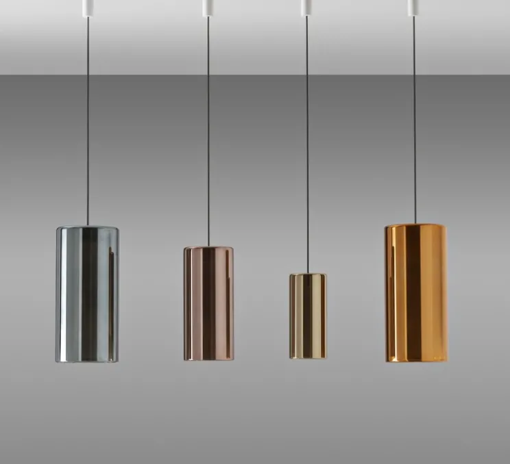 Suspension, Lit, Large, bleu, Ø20cm, H42cm - Penta