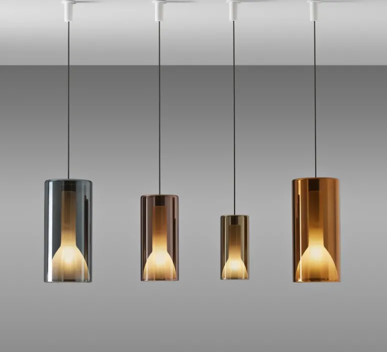 Suspension*Penta Suspension, Lit, Medium, , Ø16cm, H34cm - violet