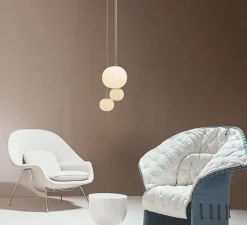 Suspension, Lita, blanc, Ø14cm, H30cm, LED - LUCEPLAN